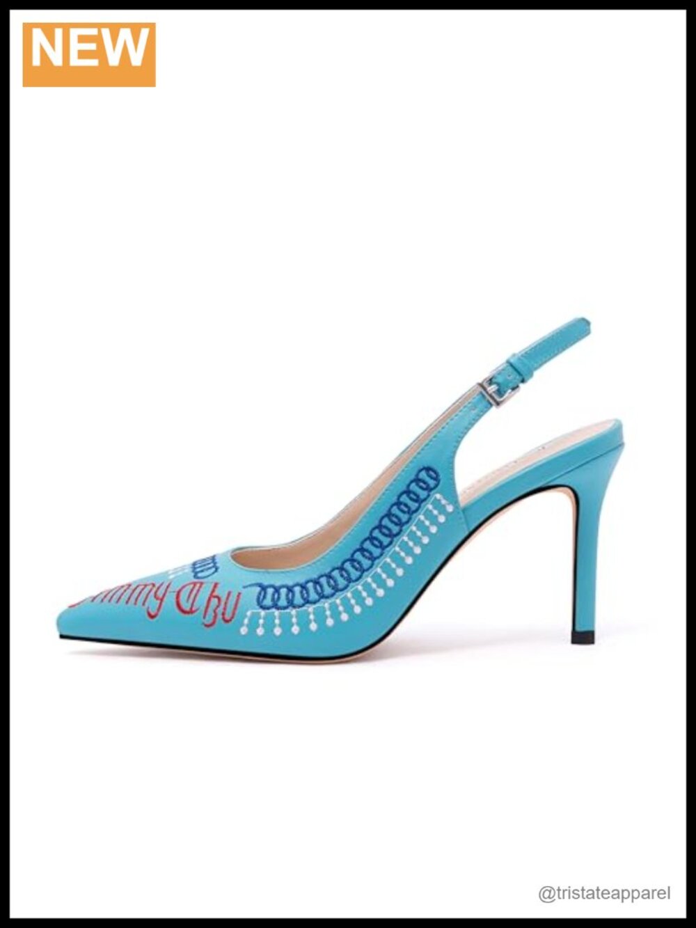 Pointed Toe Kitten Heel Slingback Pumps Formal Evening Shoes - Picture 4 of 6